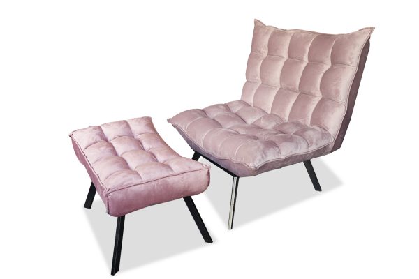 כורסא מעוצבת + הדום דגם סוהו