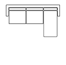 שזלונג ימני (בעמידה מול הספה)