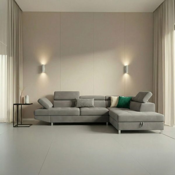 ספה נפתחת למיטה דגם לאוס באורך 2.72 מ'