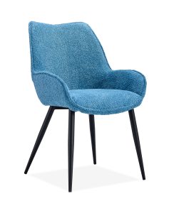 'פונטו' בד בוקלה כחול