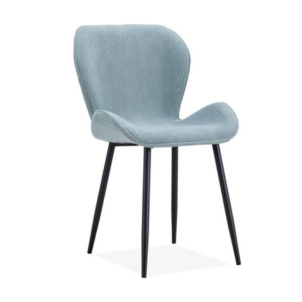 כיסא מעוצב דגם נורו בבד קורדרוי