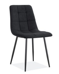 'מנדרין' בד בוקלה שחור