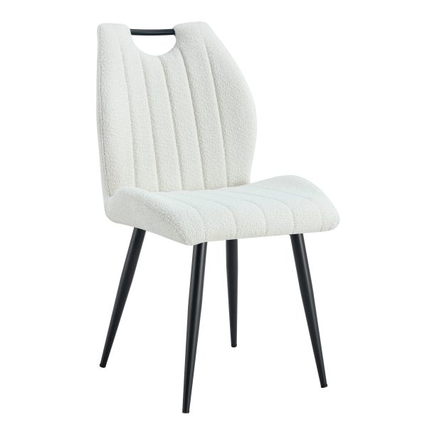 כיסא מעוצב דגם סולי בצבע אופוויט