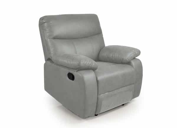 כורסת טלוויזיה נפתחת דגם אמברוס בבד אפור בהיר