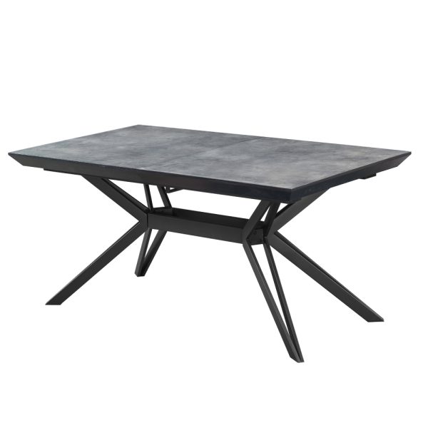 שולחן אוכל דגם ארקו - דמוי בטון