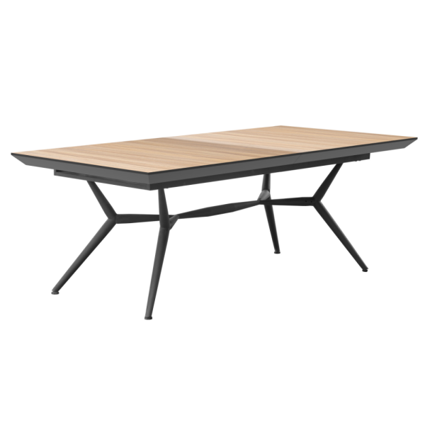 שולחן אוכל נפתח דגם ורנו - עץ טבעי