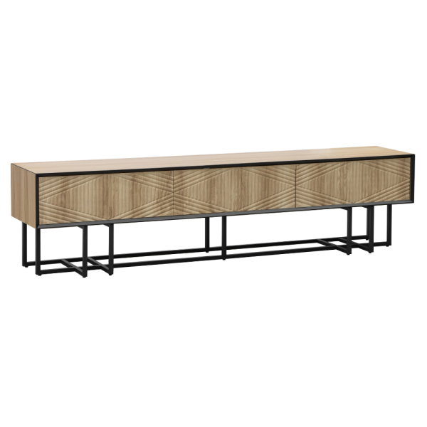 מזנון מעוצב דגם סילו - עץ טבעי