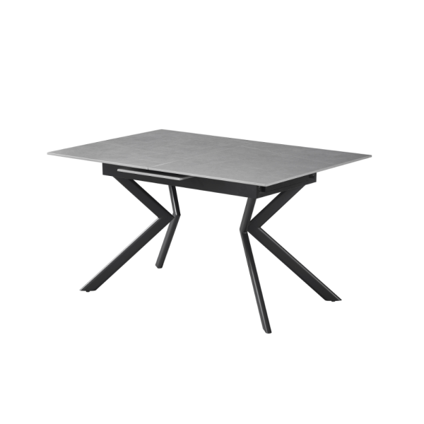 שולחן אוכל קרמיקה דגם פלינו - אפור